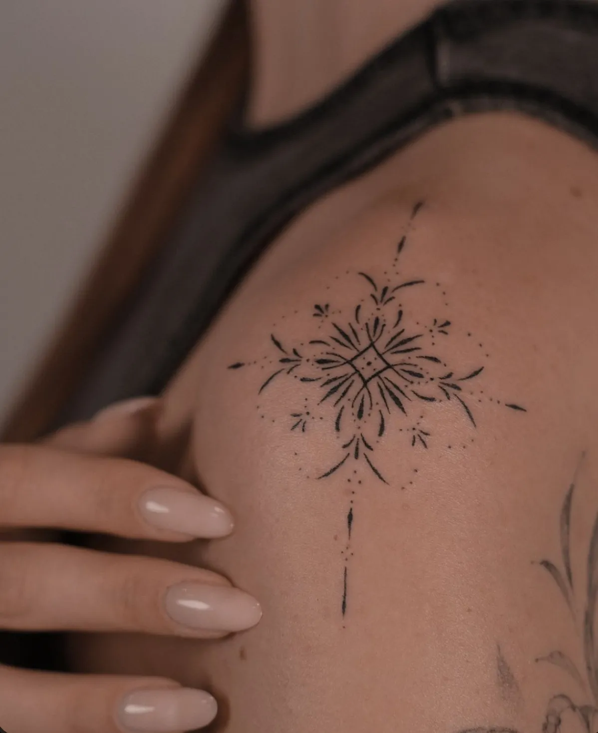 Fine Line tattoo by Taker Tattoos